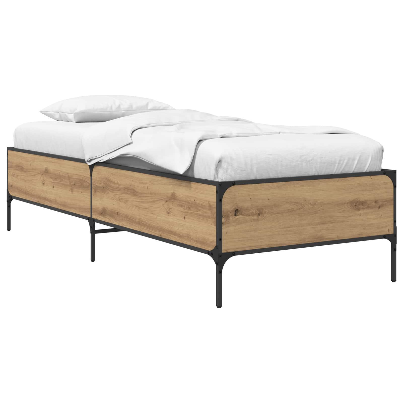 Sengestel Artisan-eg 80 x 200 cm Konstrueret træ