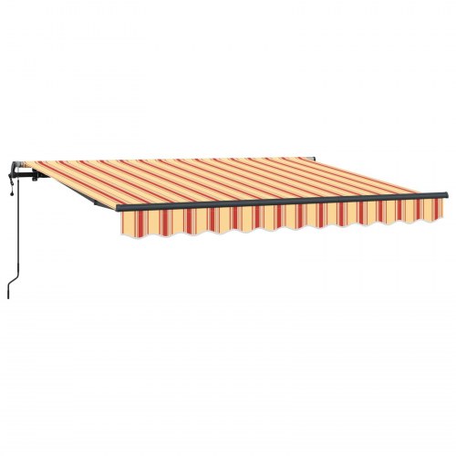 Udtrækkelig Markise Gul 300 x 200 cm Stof