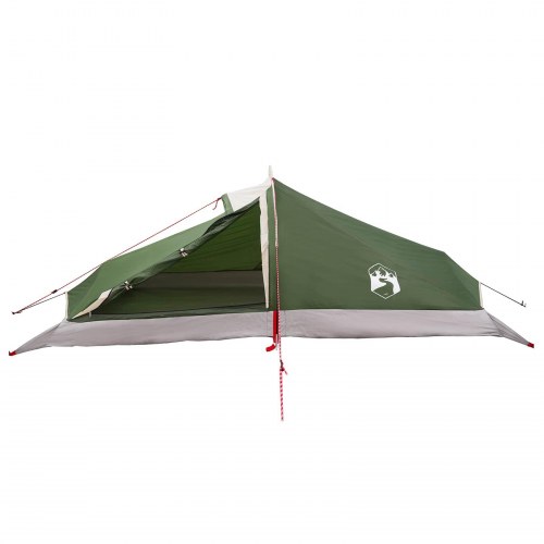 Backpacking Telt Grøn 2-personers 185T Polyester med PU Coating