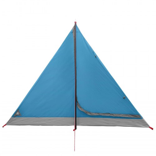 Backpacking Telt Blå 4-personers 185T Polyester med PU Coating
