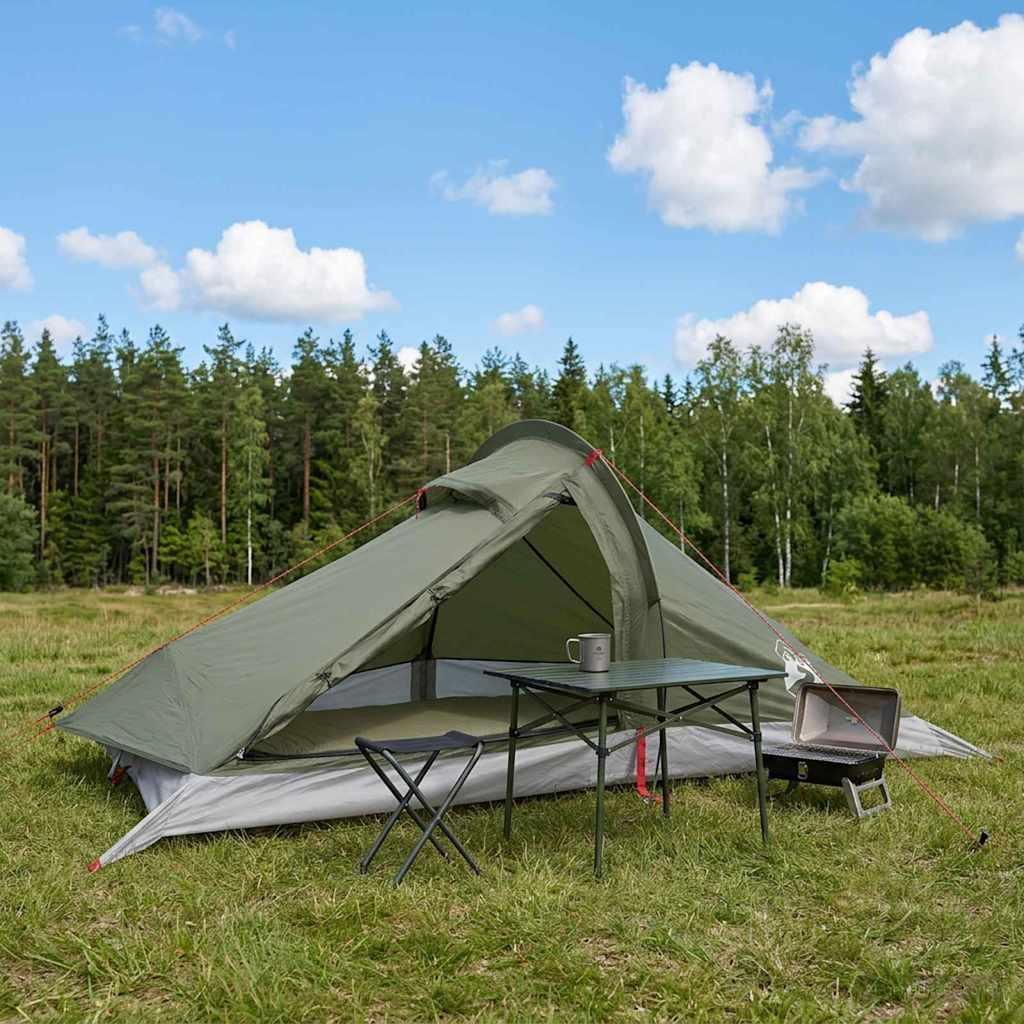 Backpacking Telt Olivengrøn 4-personers billede