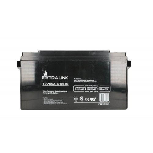 Extralink AGM 12 V 65 Ah - vedligeholdelsesfri blyakku (VRLA)