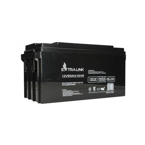 Extralink AGM 12 V 65 Ah - vedligeholdelsesfri blyakku (VRLA)