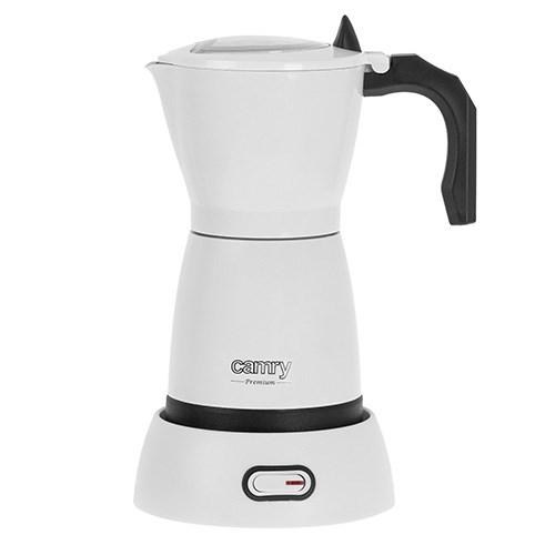 Camry CR 4415w elektrisk moka-kaffemaskine - 480 W - hvid