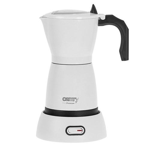 Camry CR 4415w elektrisk moka-kaffemaskine - 480 W - hvid