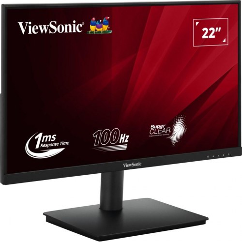 ViewSonic VA220-H 22" Full HD LED skærm - 100 Hz, 1 ms (sort)