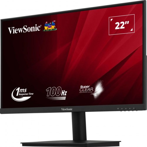 ViewSonic VA220-H 22" Full HD LED skærm - 100 Hz, 1 ms (sort)