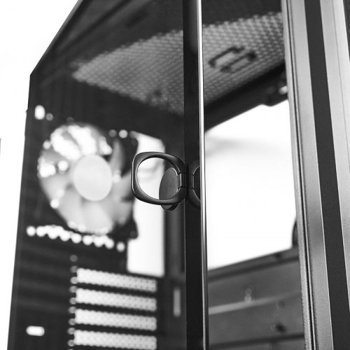 Chieftec Hunter 2 midi-tower - sort PC kabinet med RGB