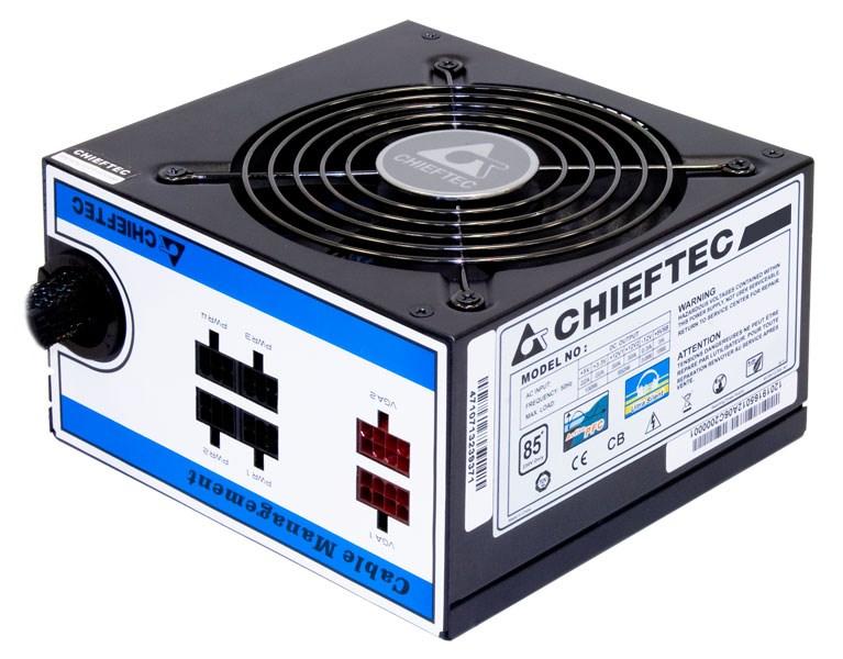 Chieftec CTG-750C A80 strømforsyning 750 W ATX - sort