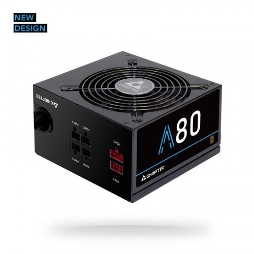 Chieftec CTG-750C A80 strømforsyning 750 W ATX - sort