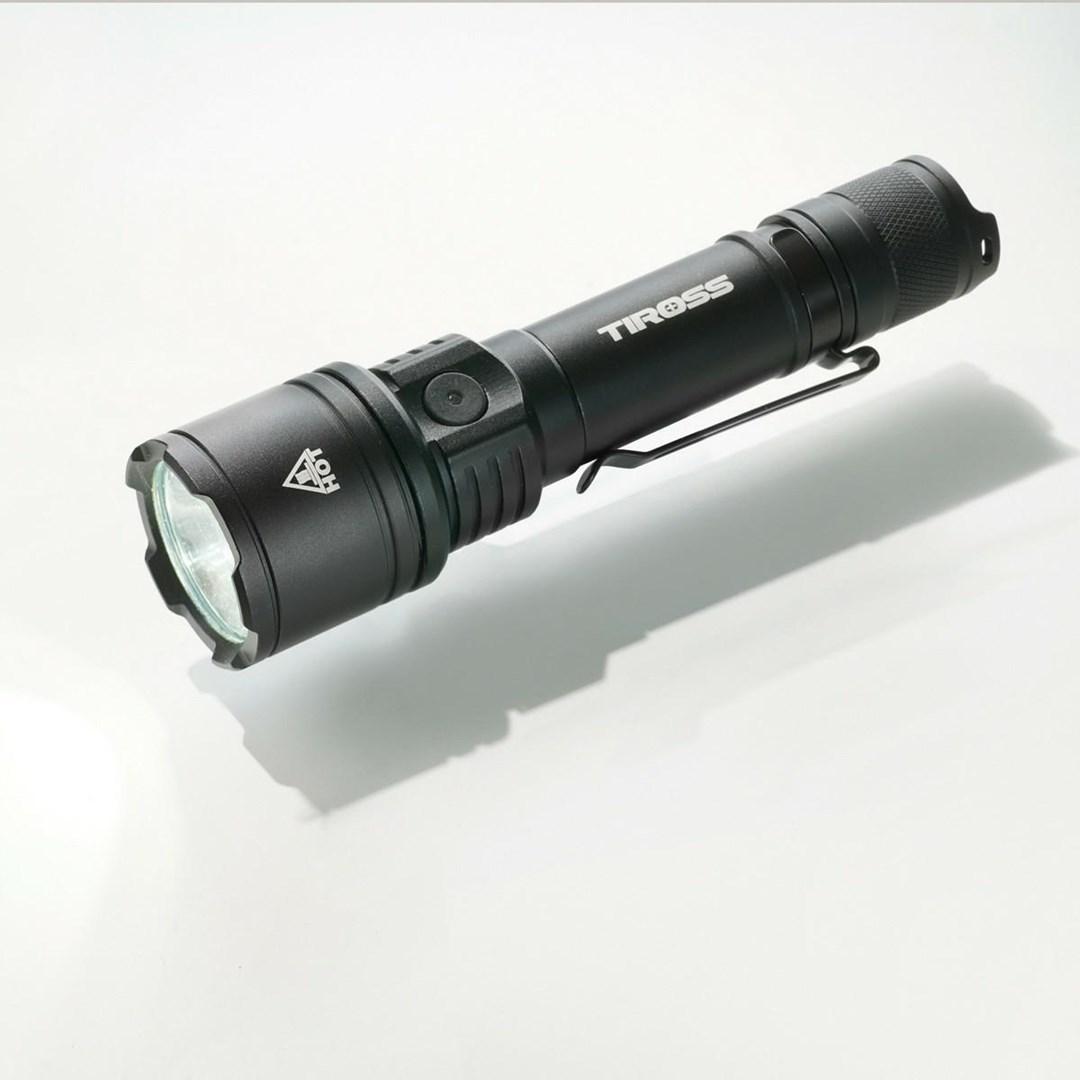 Tiross lommelygte med CREE LED 6500K - TS1908 billede
