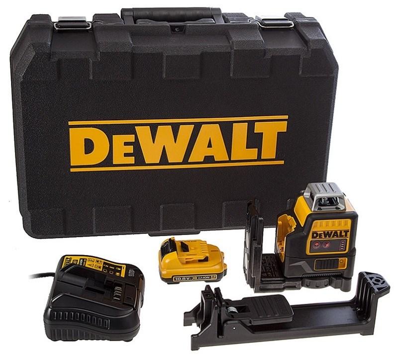 DeWALT DCE0811D1R krydslaser XR 10,8 V 2,0 Ah - rød billede