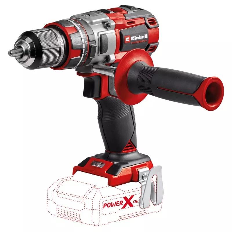 Einhell TP-CD 18/80 Li-i BL akku skruemaskine - 18 V, nøglefri, sort/rød billede
