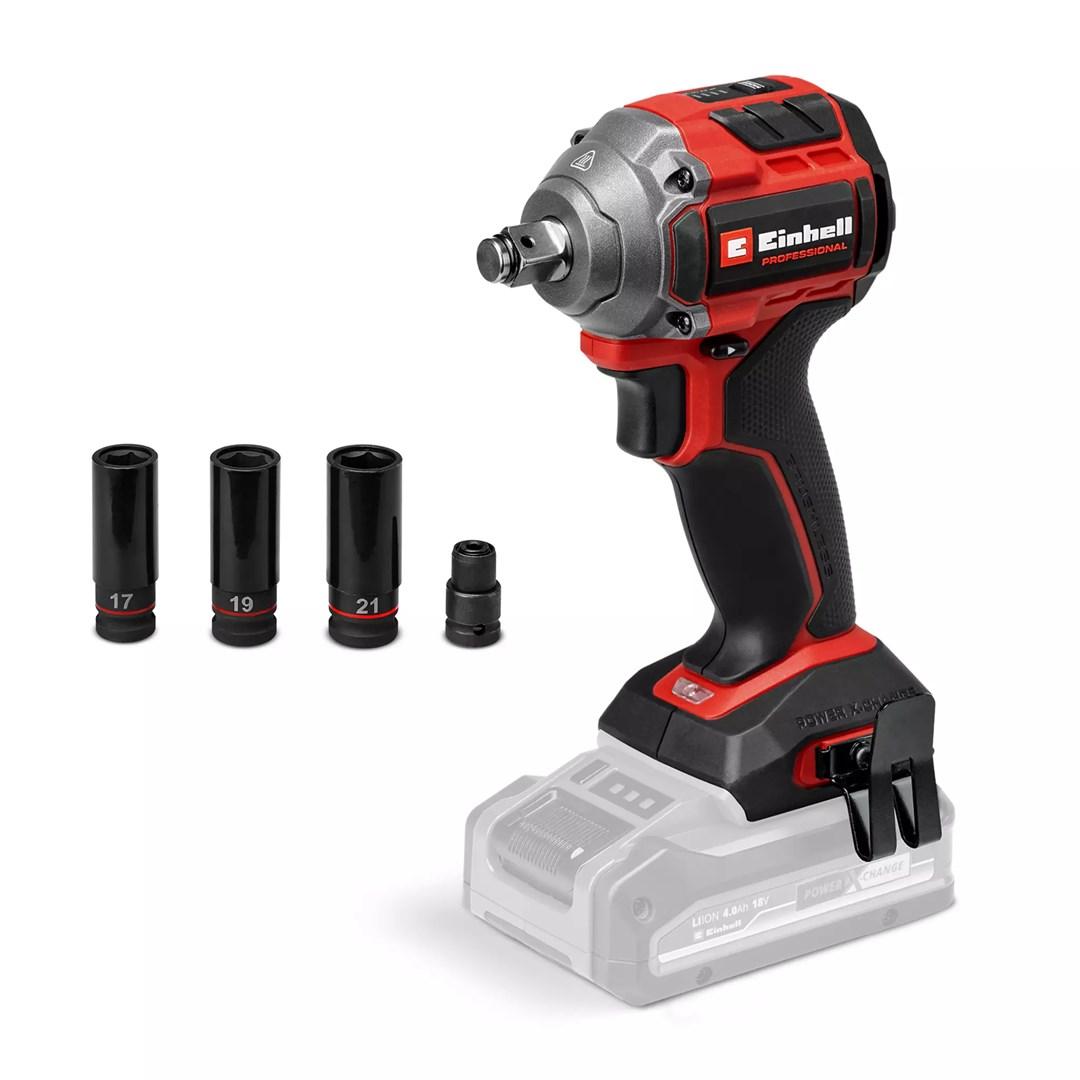 Einhell TP-CW 18/260-C slagnøgle 18 V, børsteløs - 2.700 o/min, rød
