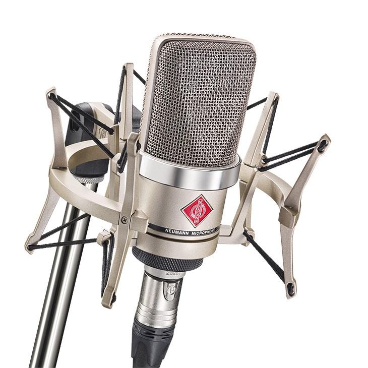 Neumann TLM 102 NI Studio-Set - stor-membran kondensatormikrofon med elastisk ophæng, nikkel billede