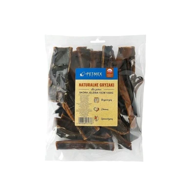 PETMEX Hjorteskind - naturlig hundegodbid, 1 kg billede