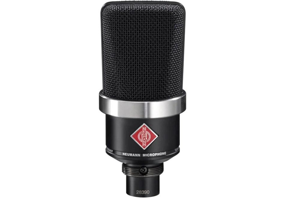Neumann TLM 102 MT - stor-membran kondensatormikrofon, sort billede