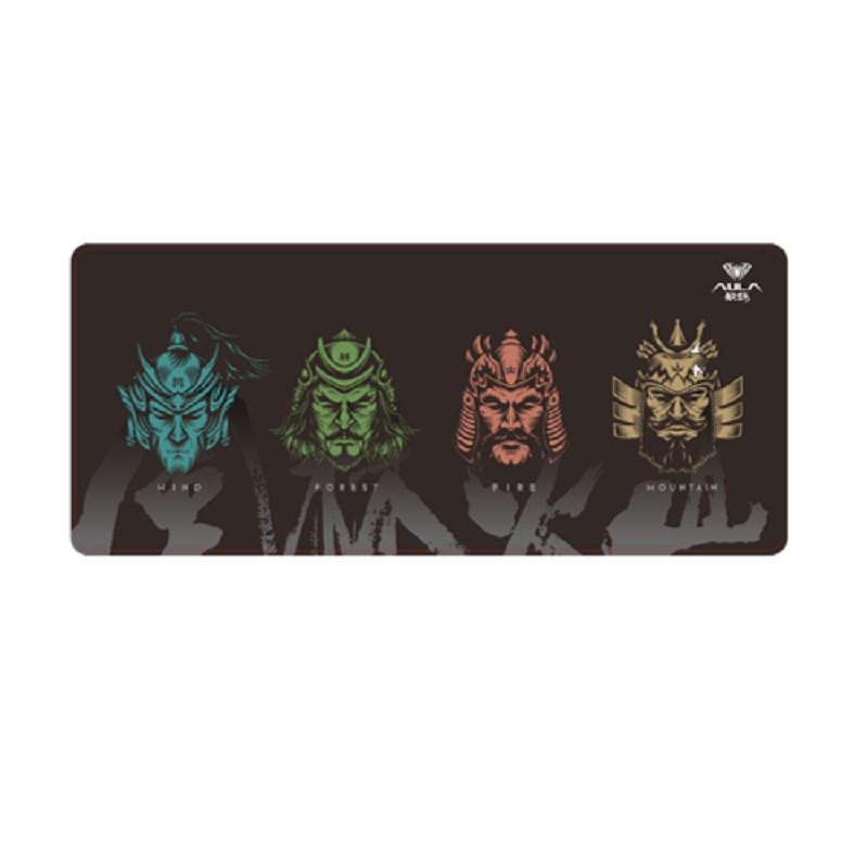 AULA Wind, Forest, Fire, Mountain - stor gaming-musemåtte 70 × 30 cm billede