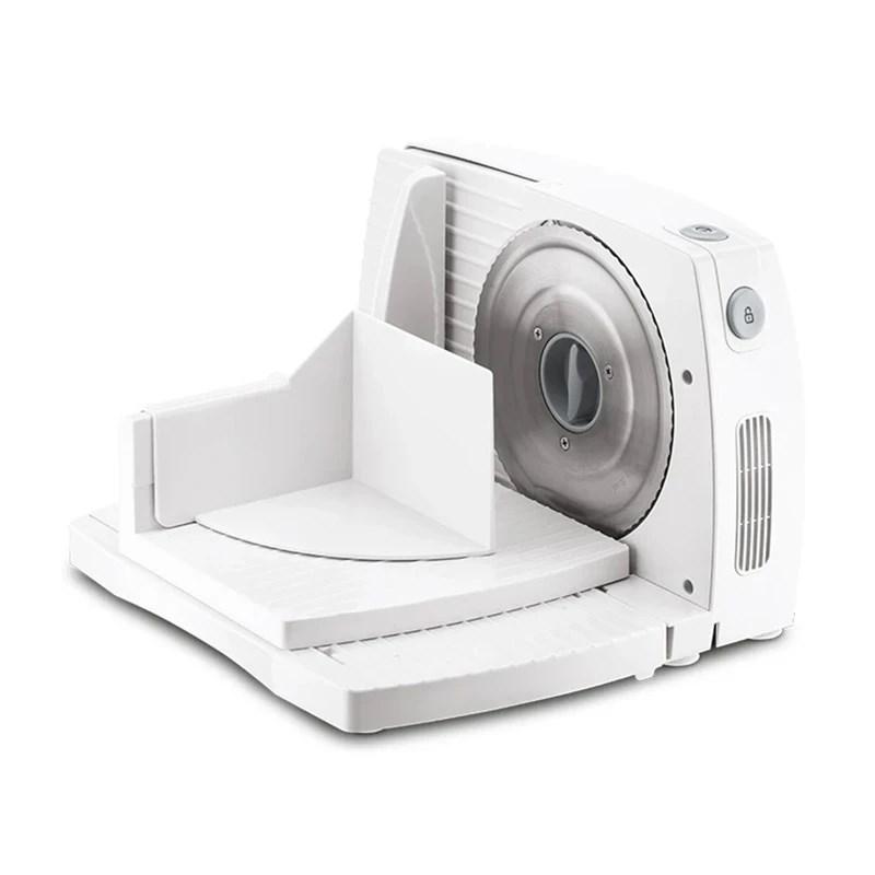 Zelmer ZFS1017 pålægsmaskine - elektrisk 150 W, hvid plast billede