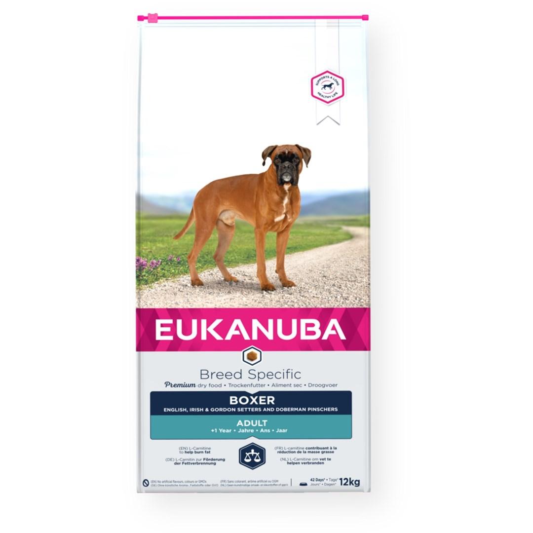 Eukanuba Breed Specific Adult Boxer hundefoder - 12 kg billede
