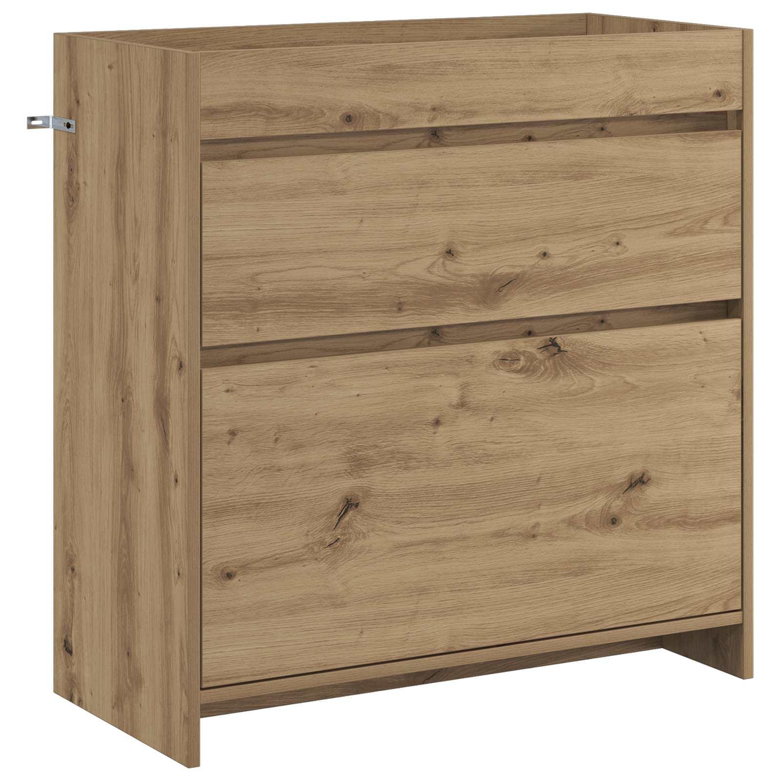 Badeværelse Under Vask Skab Artisan-eg 78,5 x 37,5 x 81 cm