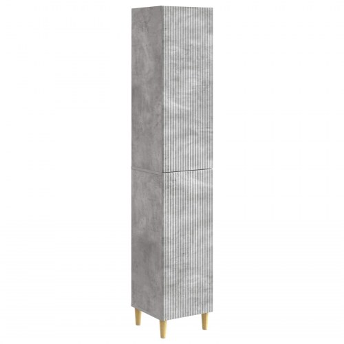 Skab Sæt 2 stk 33 x 34,5 x 90 cm Konstrueret træ