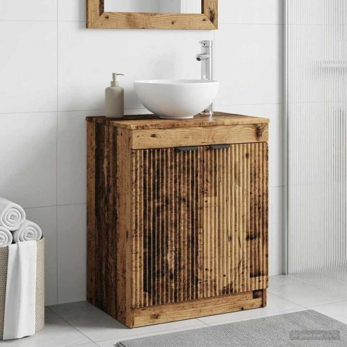 Badeværelsesskab Gammelt træ 54 x 41 x 70 cm Konstrueret træ