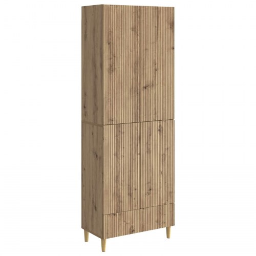 Skab Sæt 2 stk Artisan-eg 66 x 34,5 x 95 cm Konstrueret træ