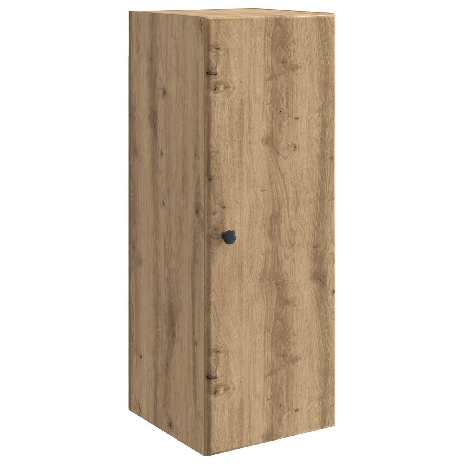 Vægmonteret skab Artisan-eg 33 x 34,5 x 90 cm Konstrueret træ