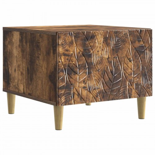 Sofabord Røget eg 50 x 49 x 40 cm Konstrueret træ
