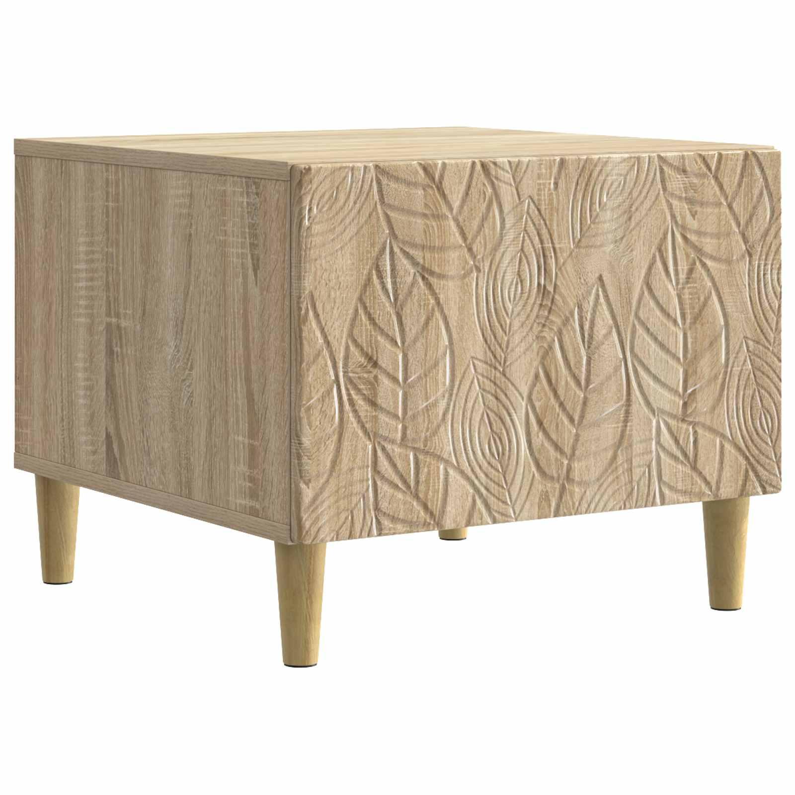 Sofabord Sonoma-eg 50 x 49 x 40 cm Konstrueret træ