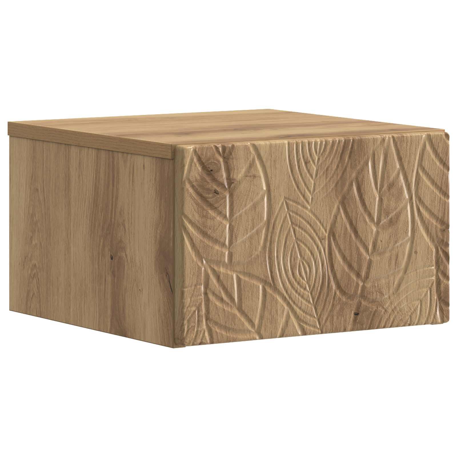 Væghængt Sideskab Artisan-eg 34,5 x 33 x 20 cm Konstrueret træ