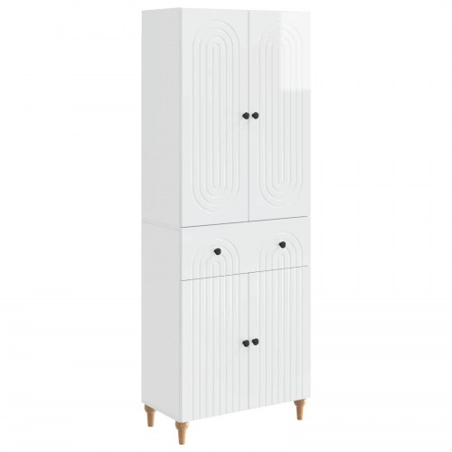 Skab Sæt 2 stk 66 x 34,5 x 90 cm Konstrueret træ
