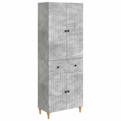 Skab Sæt 2 stk 66 x 34,5 x 90 cm Konstrueret træ