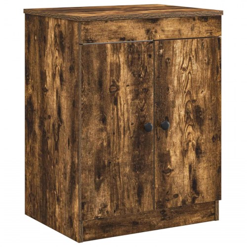 Badeværelsesskab Røget eg 54 x 41 x 70 cm Konstrueret træ