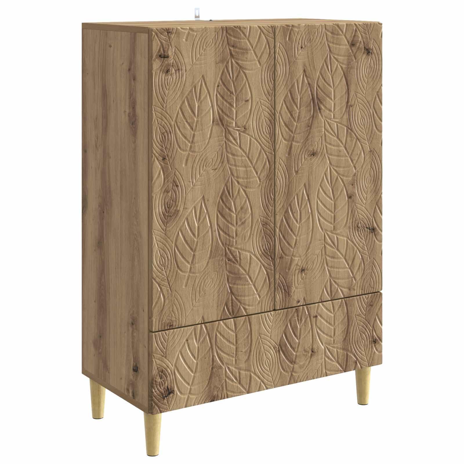 Sidebord Artisan-eg 66 x 34,5 x 95 cm Konstrueret træ