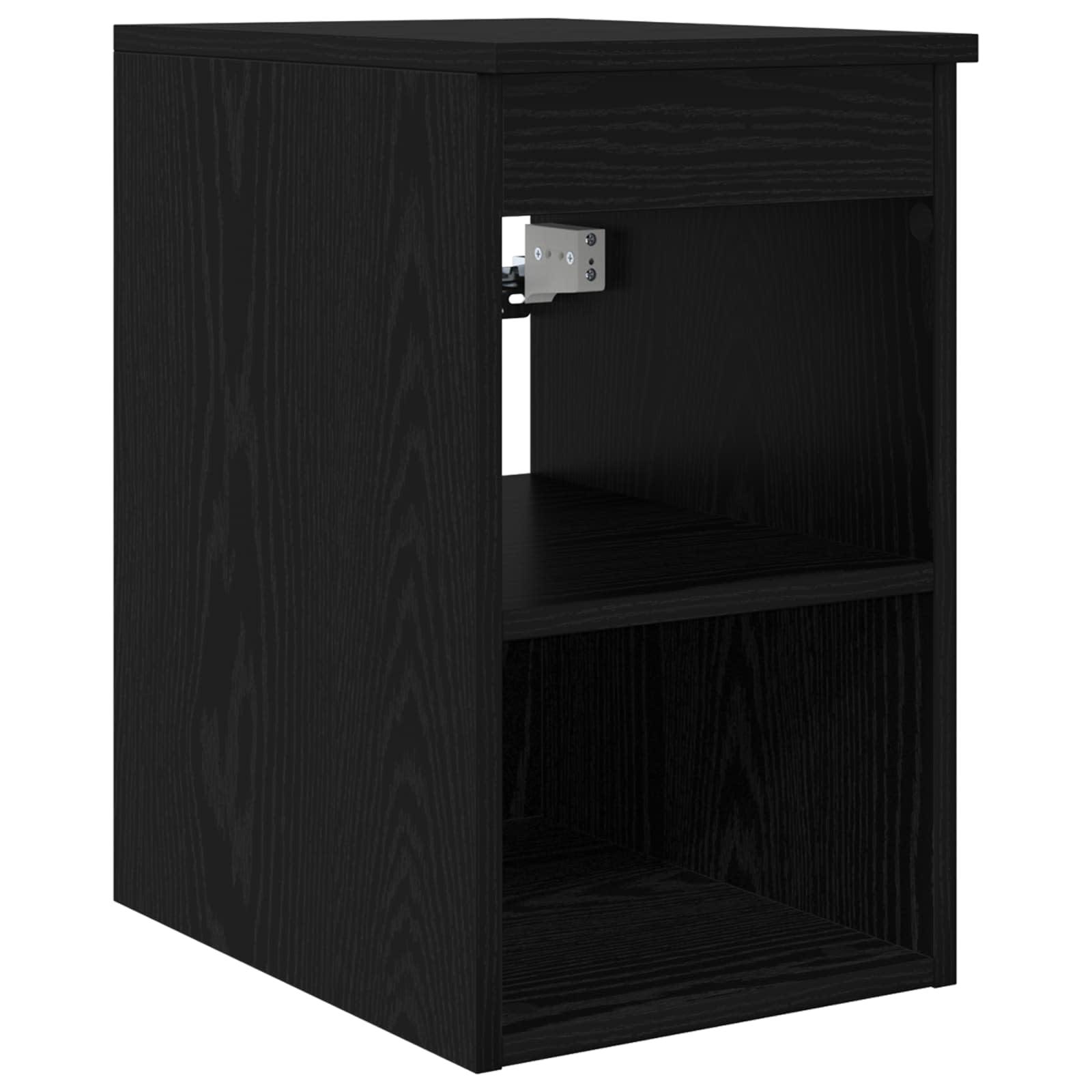 Badeværelsesskab Imellem Sort eg 30 x 44,5 x 50 cm
