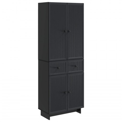 Skab Sæt 2 stk 66 x 34,5 x 90 cm Konstrueret træ