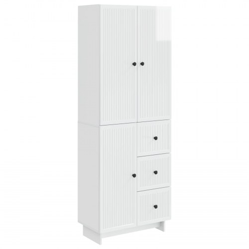 Skab Sæt 2 stk 66 x 34,5 x 90 cm Konstrueret træ