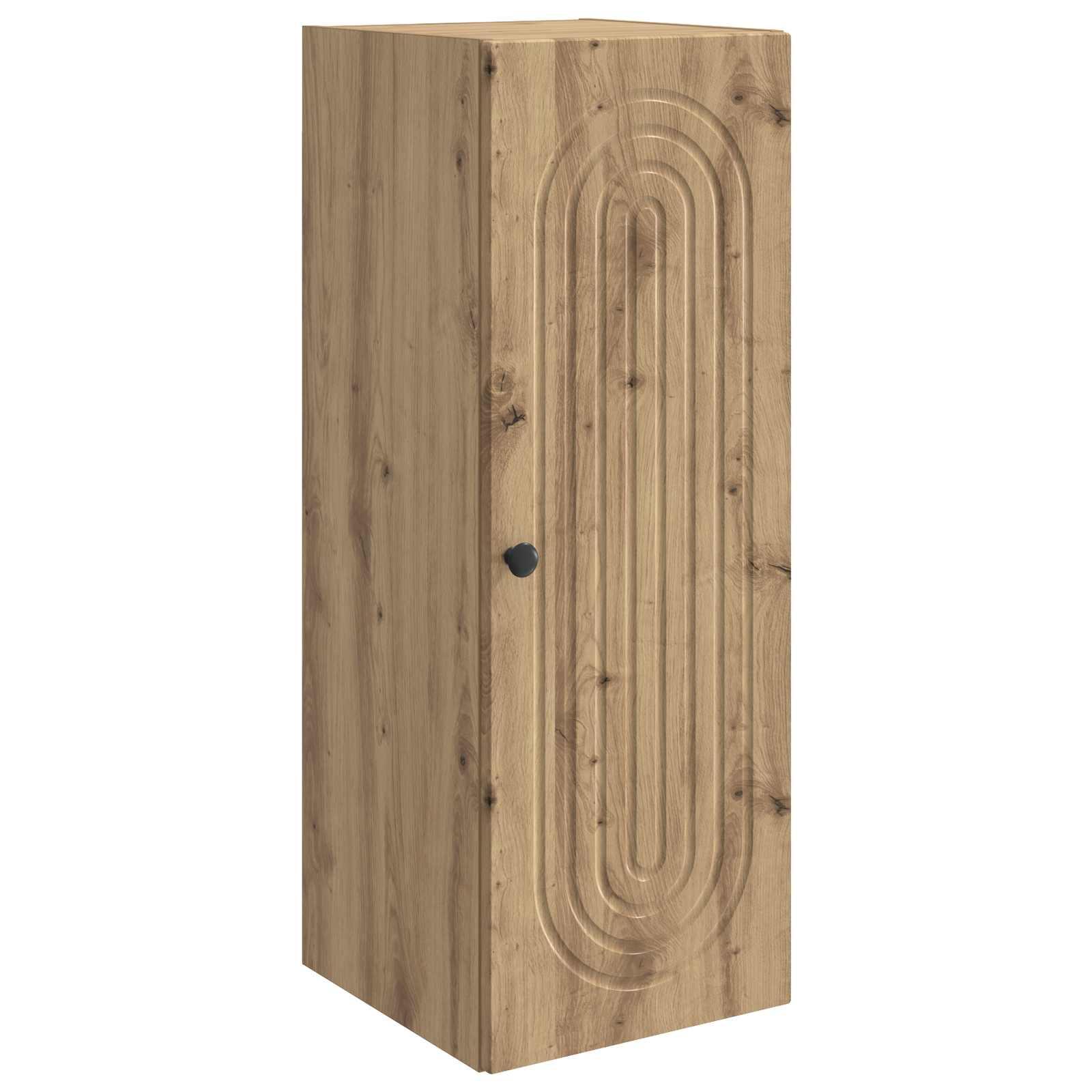 Vægmonteret skab Artisan-eg 33 x 34,5 x 90 cm Konstrueret træ
