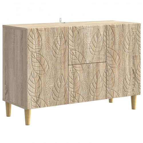 Sidebord Sonoma-eg 89 x 34,5 x 60 cm Konstrueret træ