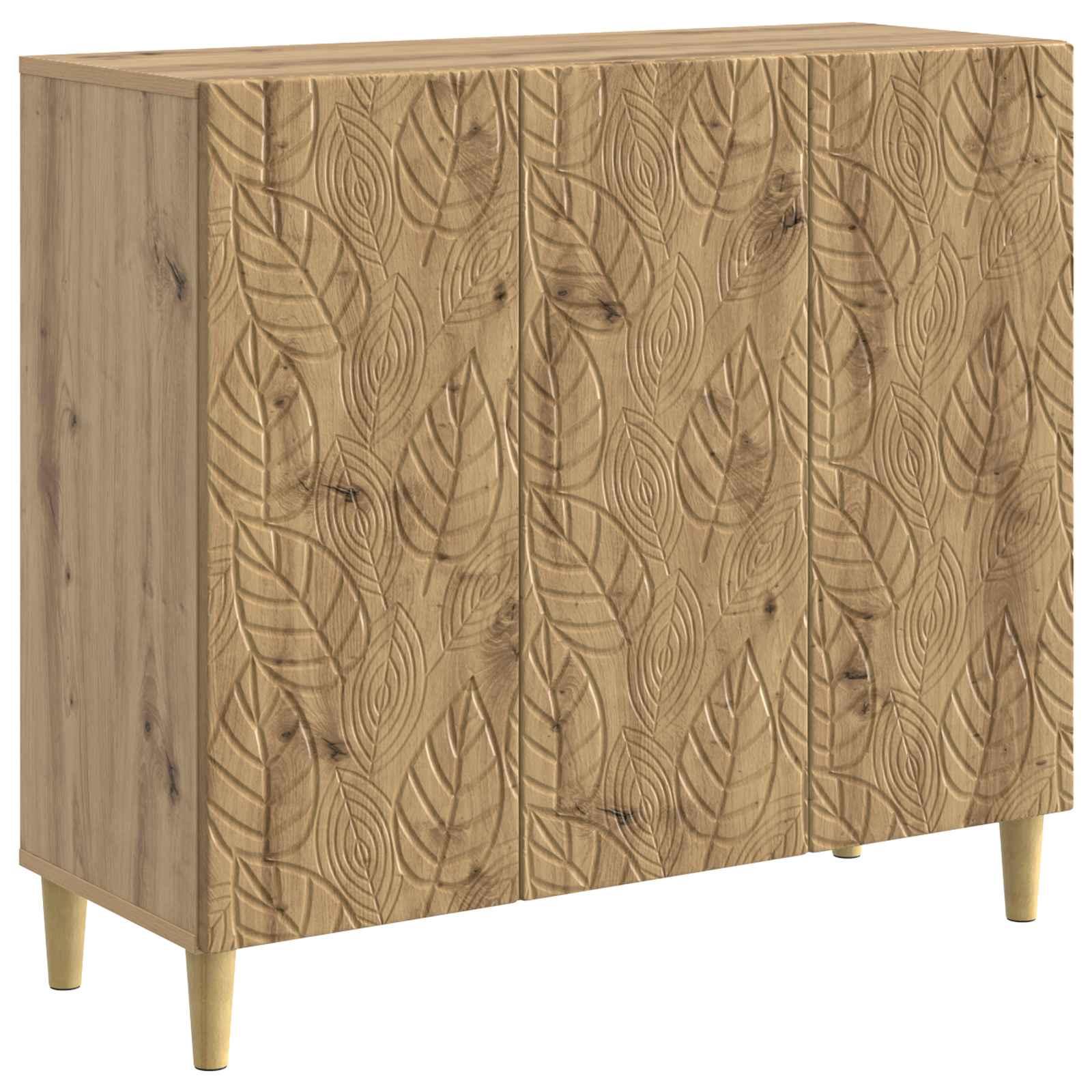 Sidebord Artisan-eg 89 x 34,5 x 80 cm Konstrueret træ