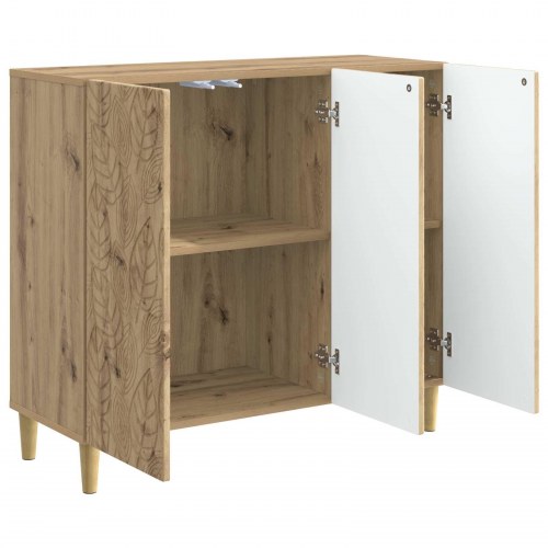 Sidebord Artisan-eg 89 x 34,5 x 80 cm Konstrueret træ