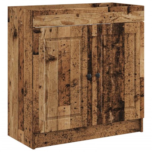 Bad møbel under vasken Gammelt træ 56 x 37,5 x 81 cm