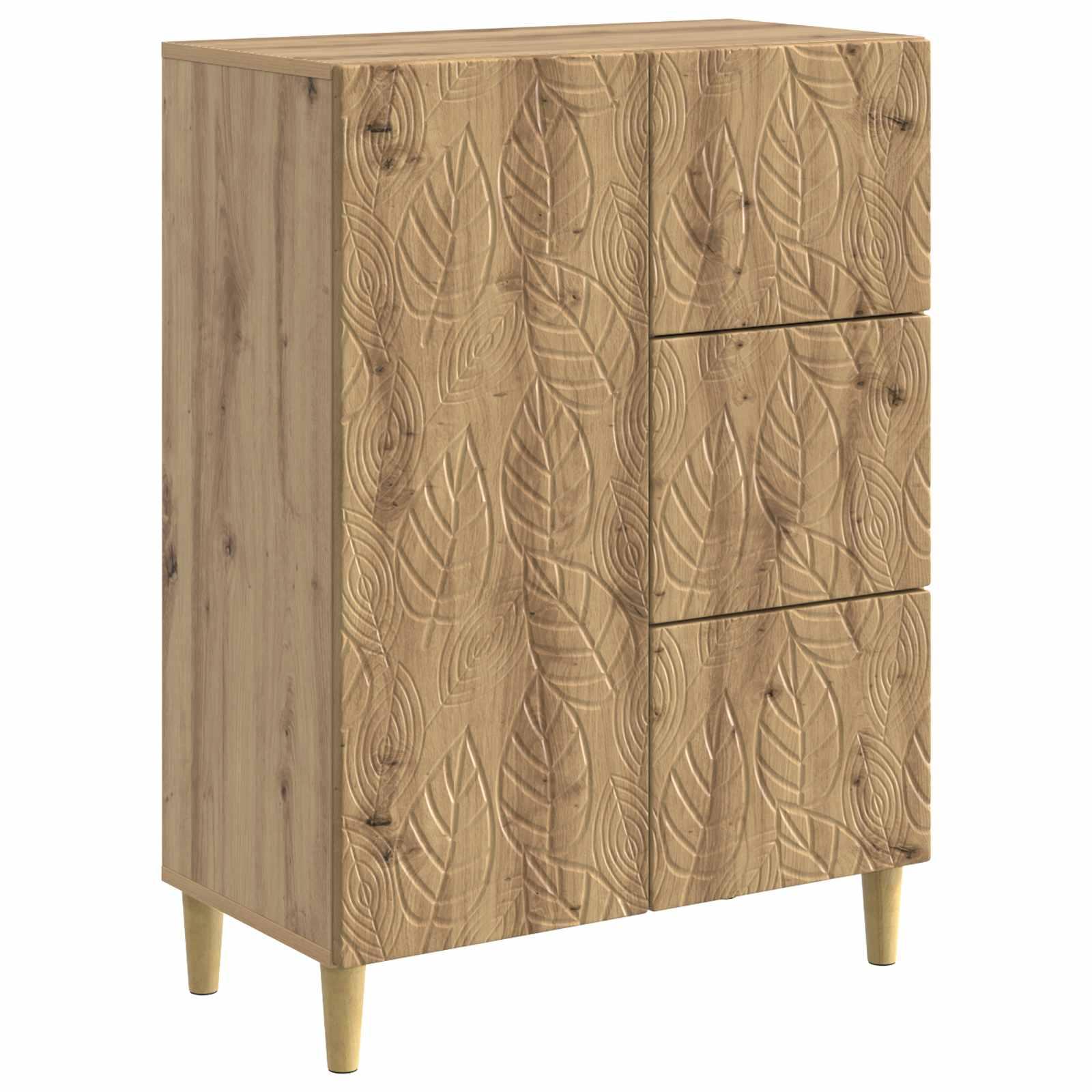 Sidebord Artisan-eg 66 x 34,5 x 90 cm Konstrueret træ