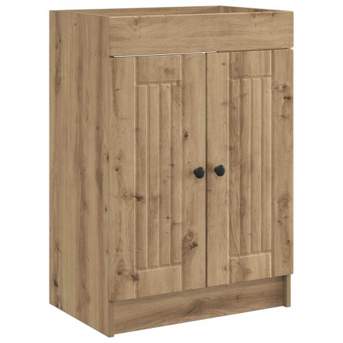 Bad møbel under vasken Artisan-eg 56 x 37,5 x 81 cm