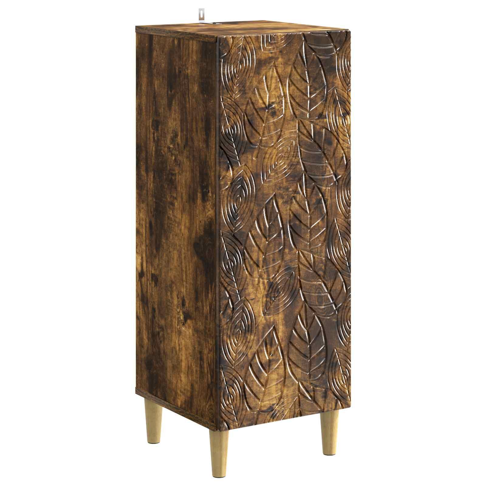 Sidebord Røget eg 33 x 34,5 x 90 cm Konstrueret træ