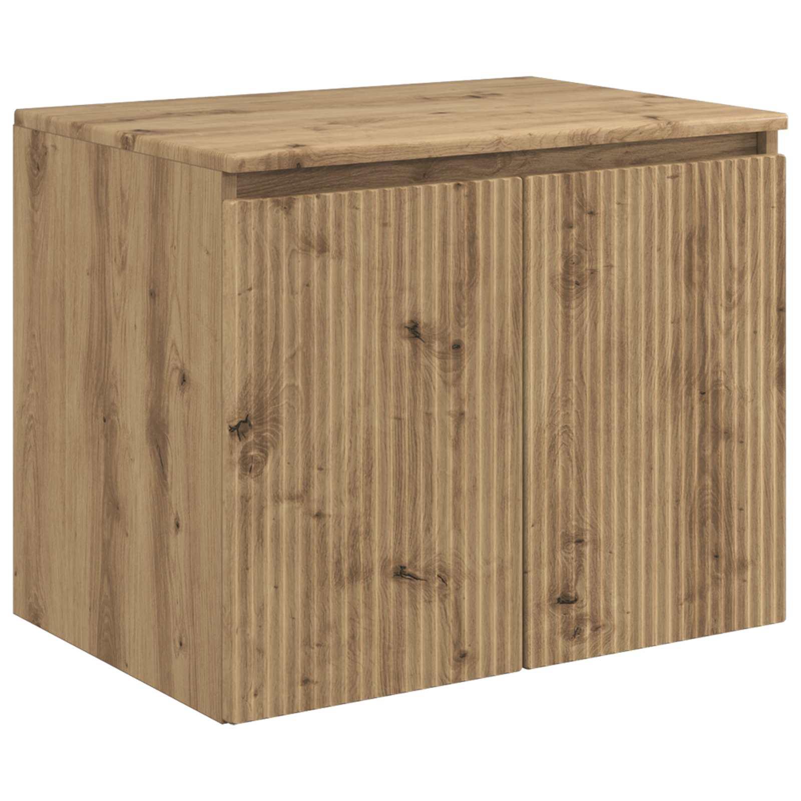 Vægmonteret Badeværelsesskab Artisan-eg 62,5 x 44,5 x 50 cm billede