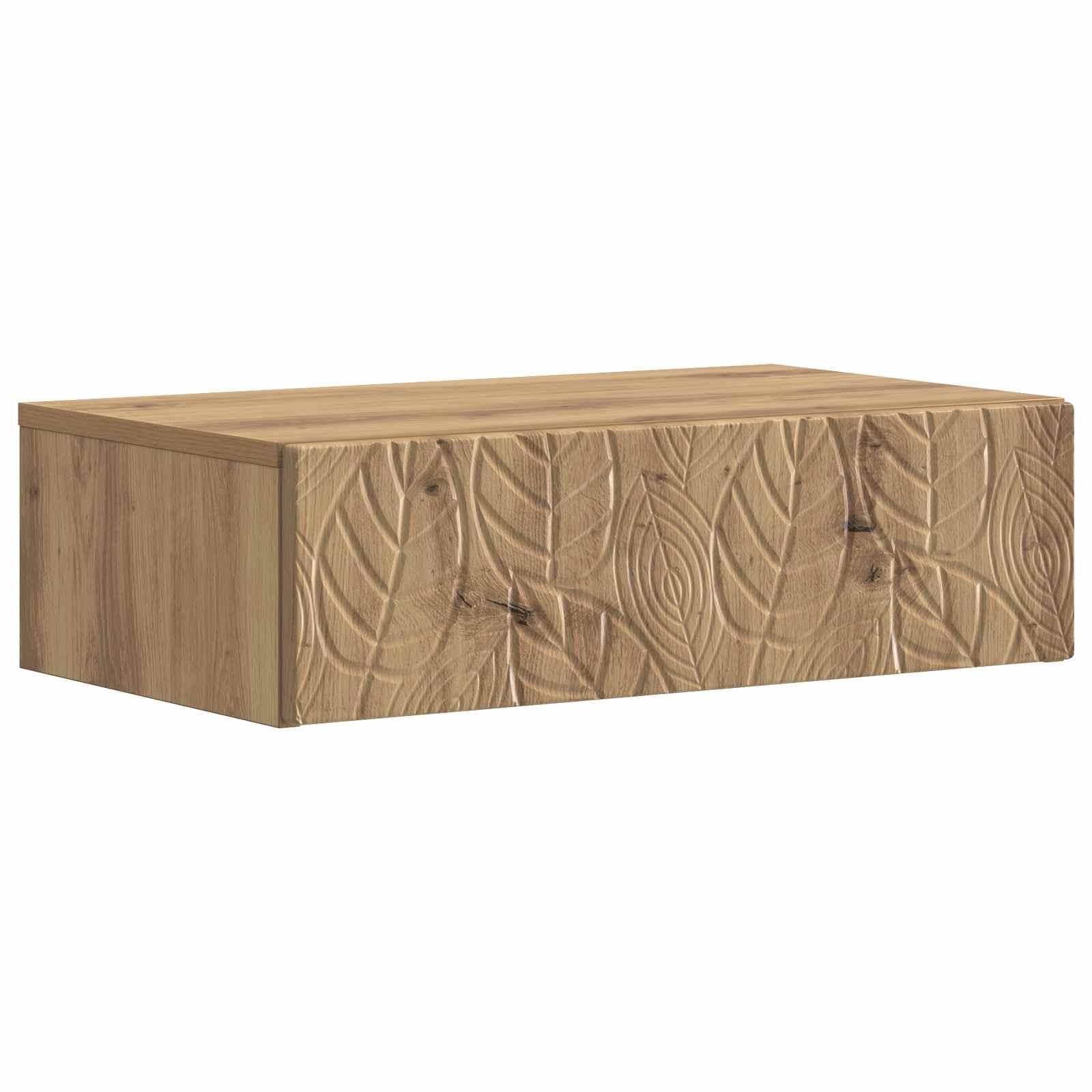 Væghængt Sideskab Artisan-eg 59 x 34,5 x 17 cm Konstrueret træ billede