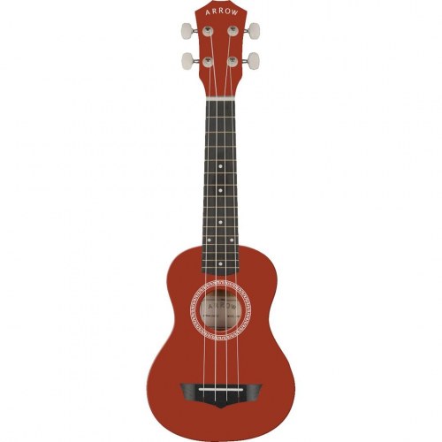 Arrow PB10 NT Soprano - naturlig mørk sopran-ukulele med taske